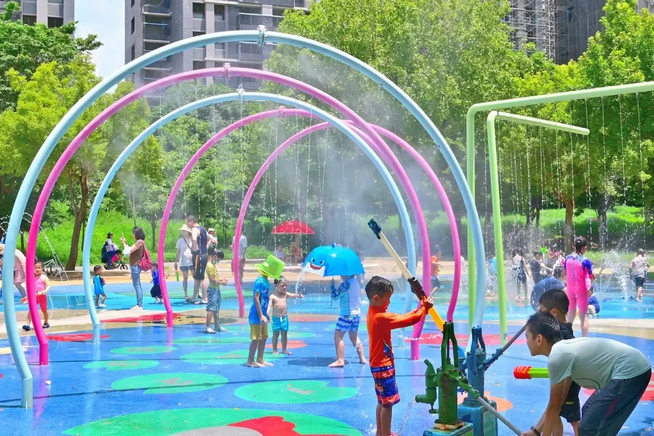 暑假親子免費玩水去！台中中科公園戲水區 7/4 開放
